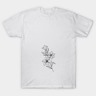 line drawing T-Shirt